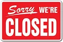 closed