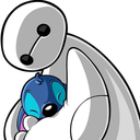 40103baymaxstitchhug Discord emoji