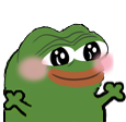 pepeblushhugleft Discord emoji