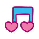 a_6musicheart Discord sticker from 🎤 Riff-Off | Singing, Games, Daily Events, Community