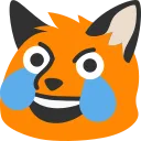 BlobFoxAngryLaugh