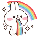 BunnyRainbowPuke