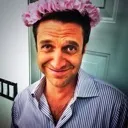 frederickwearingflowers