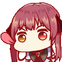 MarineLicky animated GIF emoji | Anime Sekai
