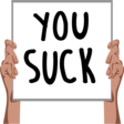 YouSuckSign custom emote from 🎮 • DZ-Respawn  •