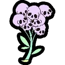 Skull_Flowers