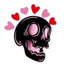 :4959skullhearts: