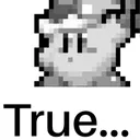 true