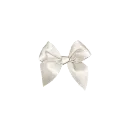 white_bow