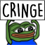 PepeCringe custom emote from Speed Wallet