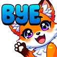 BYE Discord Emoji - Fuchszauber_Official
