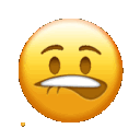 lipbite animated GIF emoji - The Rogue Syndicate