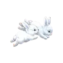 lala_White_bunnies