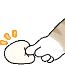 paw_poke Discord emoji