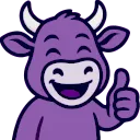thumbsupcow