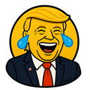 trumplol Discord sticker from SolOnChain