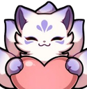 PKitsuneHeart Discord emoji