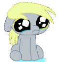 DerpyCry animated Discord emote from Friendship Academy - MLP