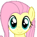 FlutterExcite animated emote from Friendship Academy - MLP