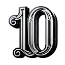 pngtreenumber10featuringsilverde