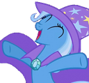 TrixieHuzzah custom emote from Friendship Academy - MLP