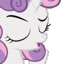 SweetieArrogant animated GIF emoji - Friendship Academy - MLP