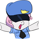 SweetieCop2 Discord sticker | Friendship Academy - MLP