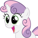 Sweetiehappy Discord sticker | Friendship Academy - MLP