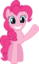 PinkiHi Discord sticker - Friendship Academy - MLP
