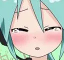 HUmiku_blush