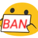 :ban:
