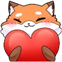 orange_fox_love_heart_1