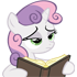 Sweetiereading custom emote - Friendship Academy - MLP