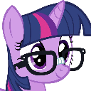 TwinNerd Discord sticker from Friendship Academy - MLP