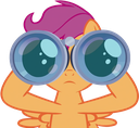 ScootEyes Discord sticker - Friendship Academy - MLP