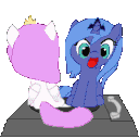 WoonaTiaSpin animated Discord emote | Friendship Academy - MLP