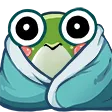 green_frog_snuggle