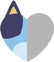 BlueyGrayHeart