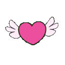 Pinkflyingheart animated emote from '' ₊🌷⁺ Ask To DM ❥ Egirls ❥ Nitro ❥ Make Friends ❥ VC ❥ Tags ❥ Hangout ❥ Ask2DM ❥ Sfw ❥ Non Dating