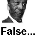 False False
