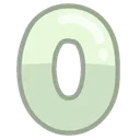 Green Numeral Ten