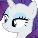 RariWink animated Discord emote from Friendship Academy - MLP
