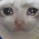 Triste Discord sticker from Las Patas de Vaporeon
