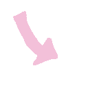 Four pink hand-drawn arrows pointing towards the bottom right corner against a black background.