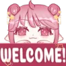 zzAsterWelcome Discord emoji