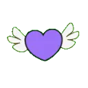 78478purpleflyingheart