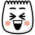excited custom emote | Kiss Land  ·  xo tag