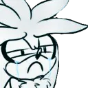 A_silver_unhappy