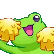 FrogCheerHappy