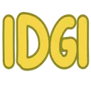 IDGI text in a bold yellow blocky font.